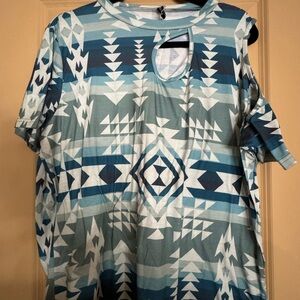 Crazy Train print top